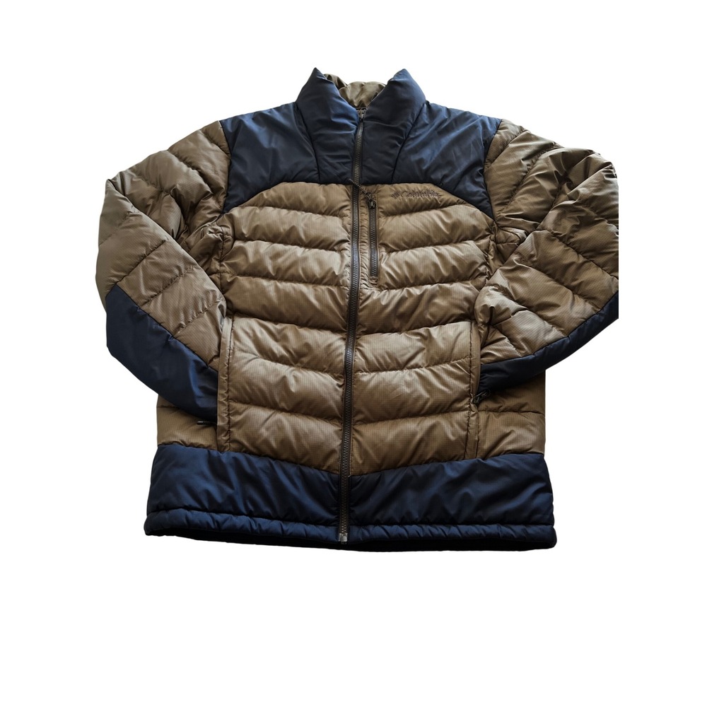 Columbia Men's Black Omni-Heat Interchange Puffer Jacket Size Medium Complete